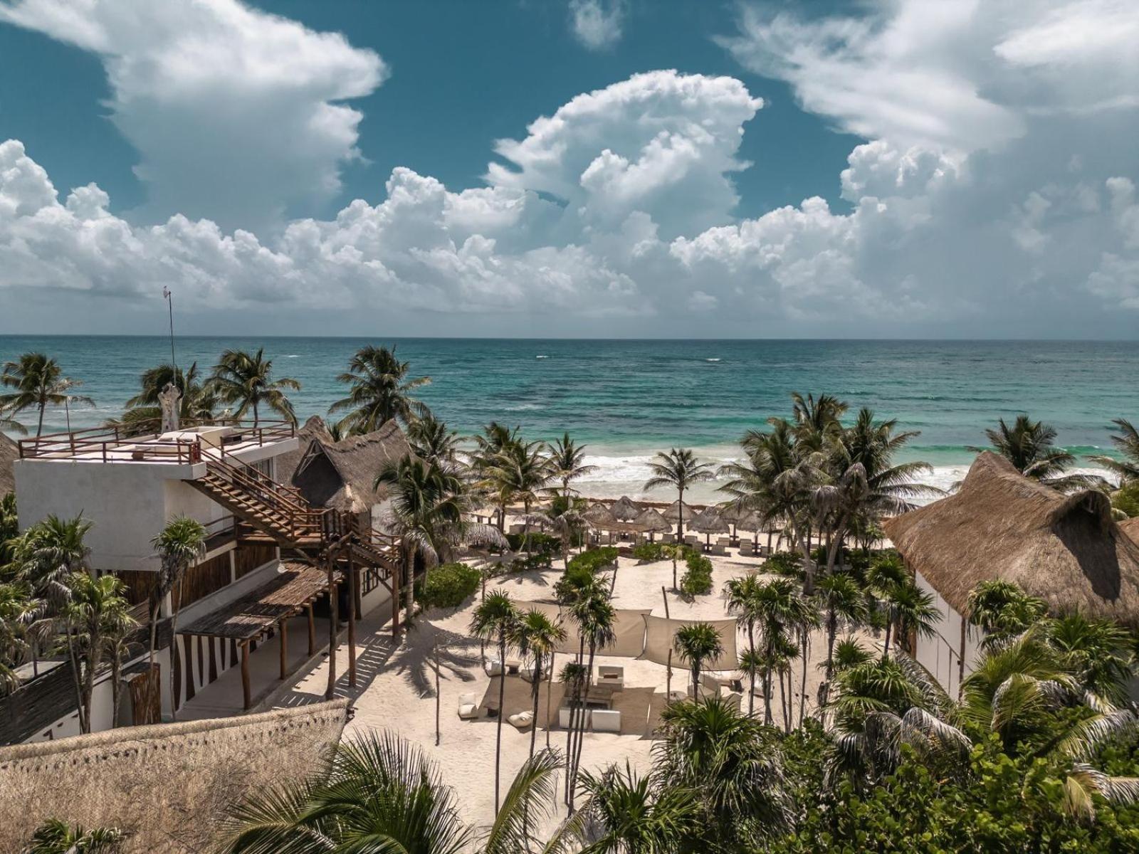 Niken Beachfront Tulum Hotel Exteriör bild