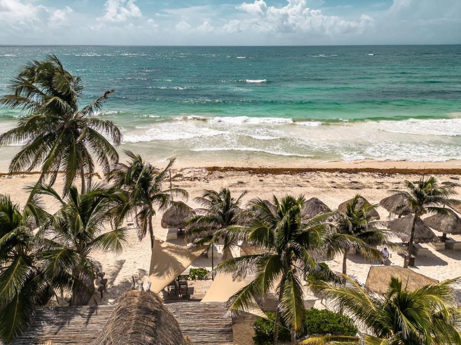 Niken Beachfront Tulum Hotel Exteriör bild